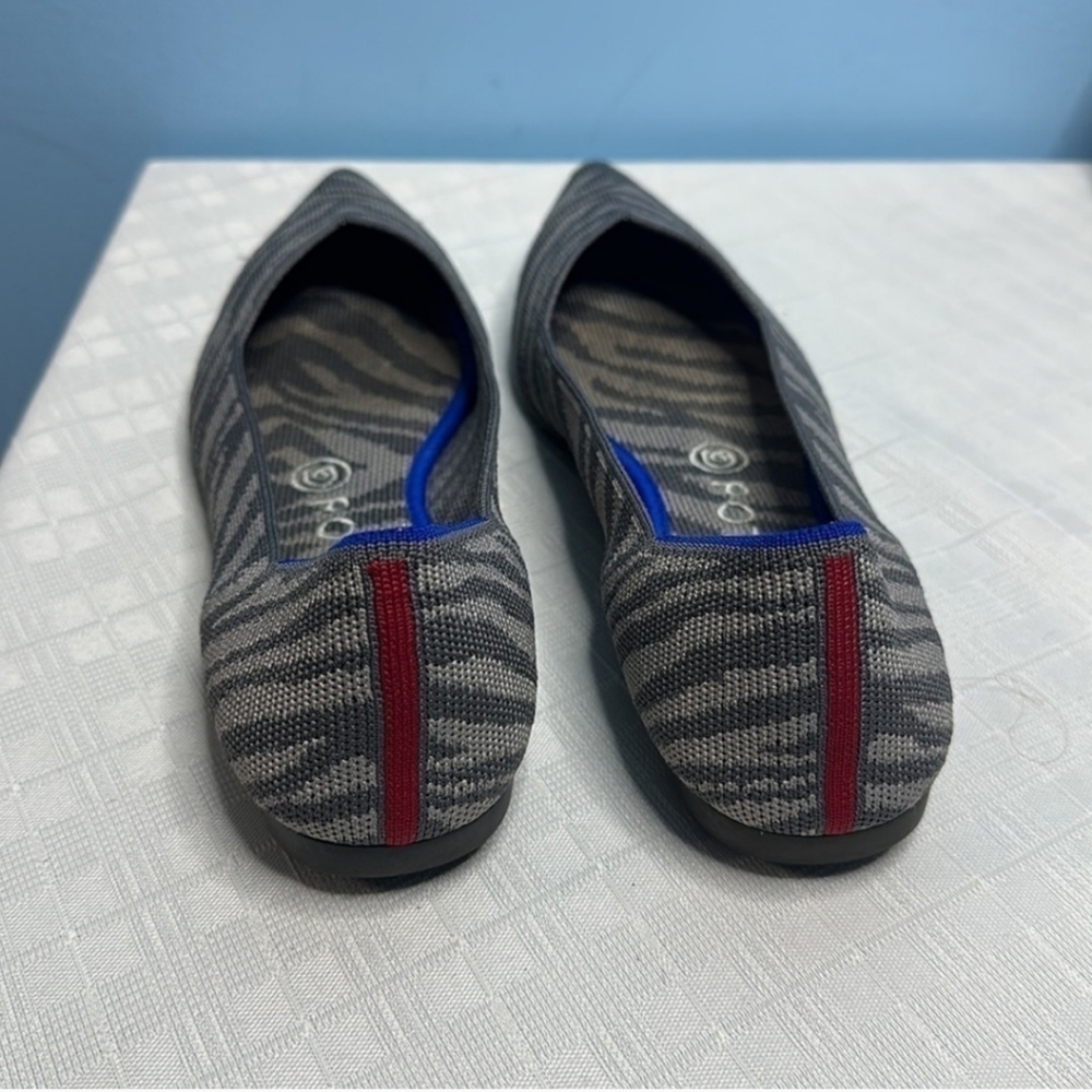 Rothy's The Point In Zebra Size 8.5 - image 3